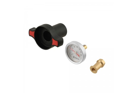 Handle with built-in thermometer for faucets RAFTEC GHT0102