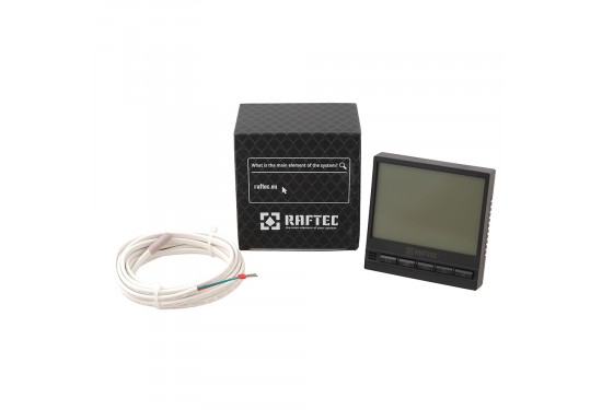 Wired, digital thermostat for underfloor heating R200HG-B Wired, digital thermostat for underfloor heating R200HG-B