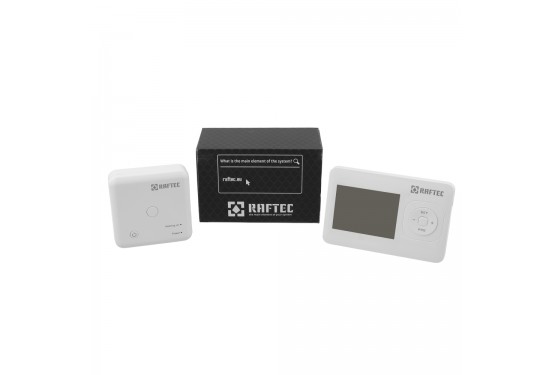 Wireless, electronic thermostat for boilers R302RF-W Wireless, electronic thermostat for boilers R302RF-W
