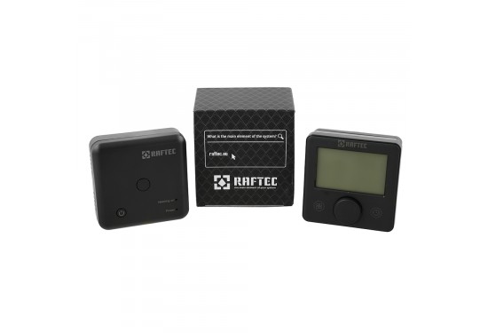 Wireless, electronic thermostat for boilers R311RF-B