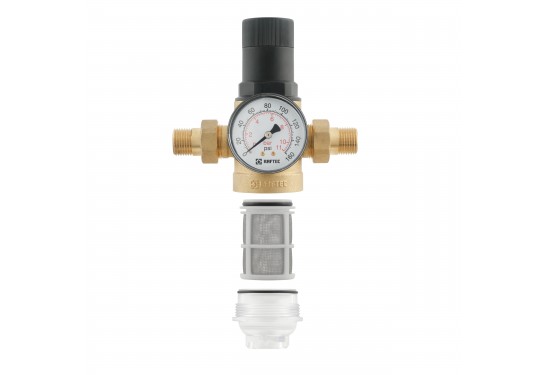 Pressure reducer with filter (cold water) RCFR01-CS-02-CS-03-CS