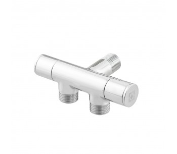 Zweiwege-Instrumentenhahn zum Anschluss von Haushaltsgeräten VKE801005