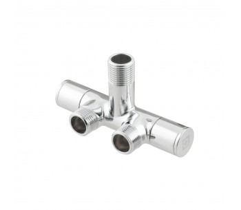 Zweiwege-Instrumentenhahn zum Anschluss von Haushaltsgeräten VKE801005