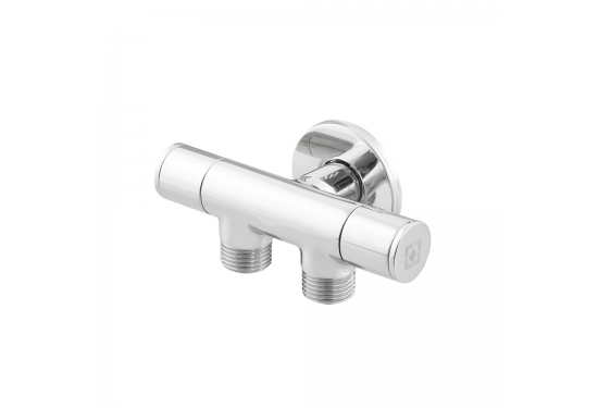 Zweiwege-Instrumentenhahn zum Anschluss von Haushaltsgeräten VKE801005