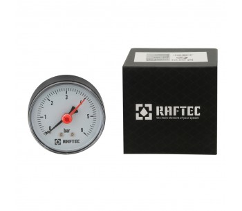 Axiální manometr 6 bar 1/4" RAPS663 Axiální manometr 6 bar 1/4" RAPS663
