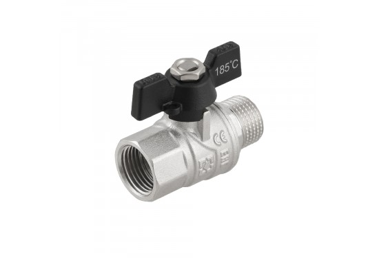 RAFTEC BLACK MT-FT ball valve