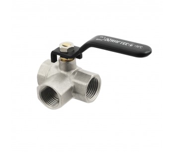 Three-way ball valve