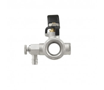 Ball valve with drainage