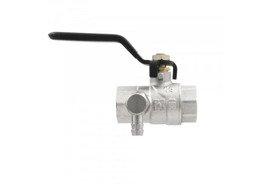 Ball valve with drainage