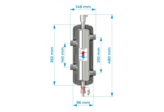 Hydraulic separator RHAI03