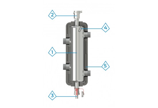 Hydraulic separator RHAI03