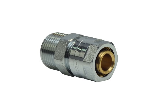 RAFTEC compression coupling with external thread