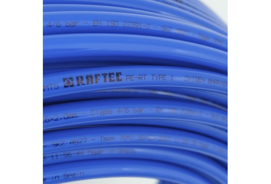 PE-RT RAFTEC pipe with oxygen barrier RPERT16200-16600 PE-RT RAFTEC pipe with oxygen barrier RPERT16200-16600