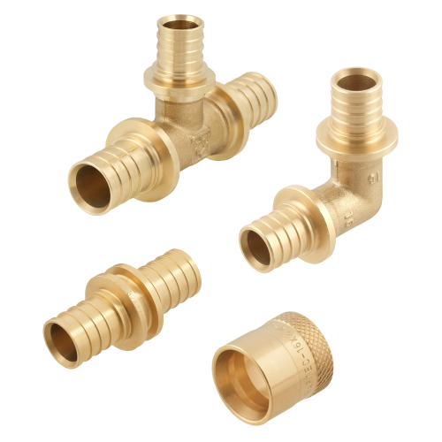 Push Brass Fittings for Pex Pipes