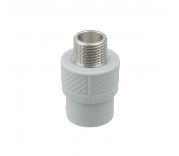 Coupling with external thread