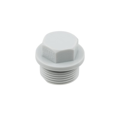 Plug with external thread