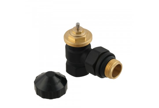 Thermostatic Radiator Valve Black DKPT11-B