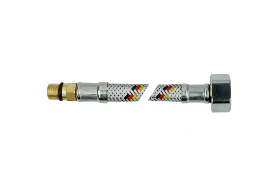 RAFTEC  1/2"xM10*18 flexible hose with short needle