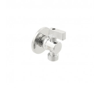 Angle tap for connecting household appliances RAFTEC SILVER