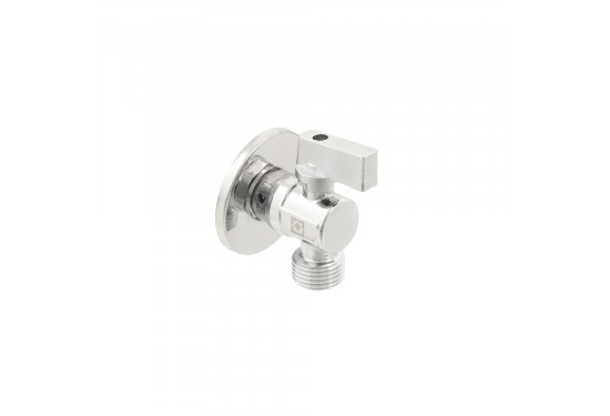 Angle tap for connecting household appliances RAFTEC SILVER