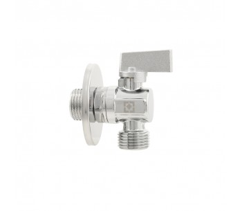 Angle tap for connecting household appliances RAFTEC SILVER