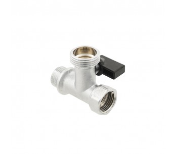 Tap tee for connecting household appliances RAFTEC SILVER