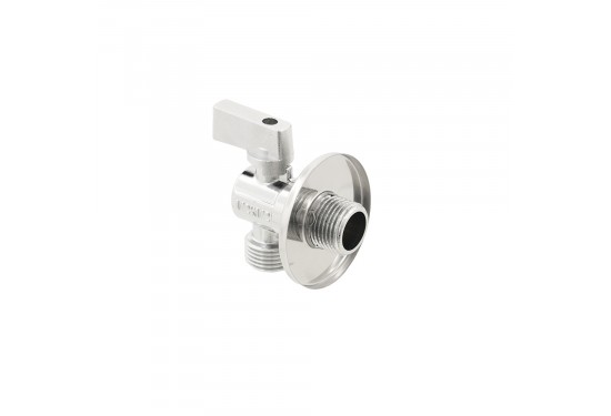 Angle tap for connecting household appliances RAFTEC SILVER