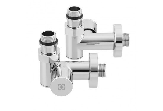 Angle radiator valve - right & left (kit) RV-8012 Angle radiator valve - right & left (kit) RV-8012