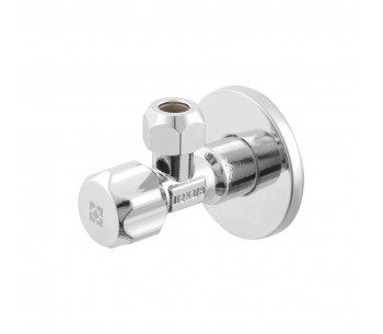 Угловой вентильный кран для подключения бытовой техники RAFTEC SILVER (1/2"х3/8") Ø10 VBE01005 Угловой вентильный кран для подключения бытовой техники RAFTEC SILVER (1/2"х3/8") Ø10 VBE01005