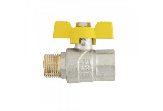 RAFTEC YELLOW ball valve