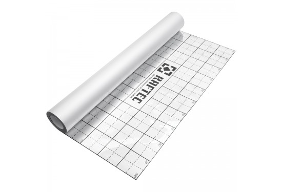 Foil with markings for underfloor heating RFDTP50