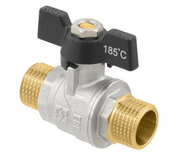 Кран шаровой НР-НР RAFTEC BLACK DRB1111-3131 Кран шаровой НР-НР RAFTEC BLACK DRB1111-3131