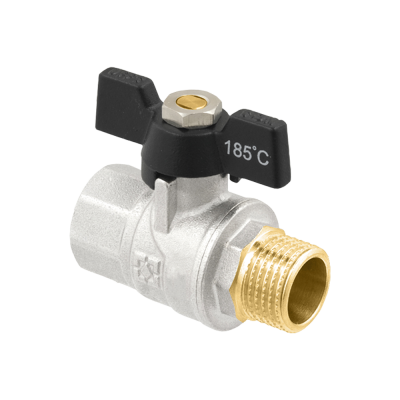 Кран шаровой НР-ВР RAFTEC BLACK DRB11-31