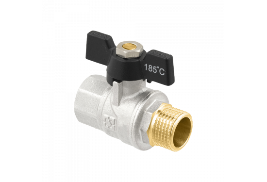 Кран шаровой НР-ВР RAFTEC BLACK DRB11-31