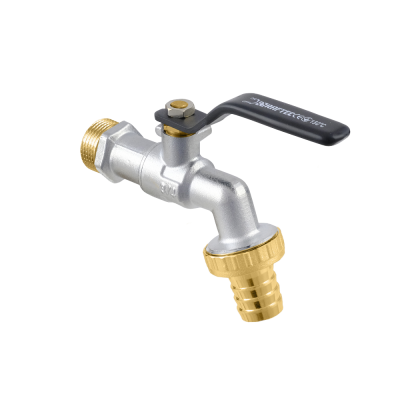 Кран поливочный шаровой RAFTEC BLACK KP01-02