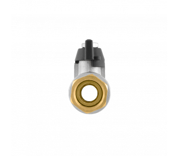 RAFTEC BLACK straight ball valve with dismountable connection PRBM1-2