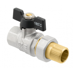 Кран шаровой RAFTEC BLACK с разбор. соединением DRBS1-6 Кран шаровой RAFTEC BLACK с разбор. соединением DRBS1-6