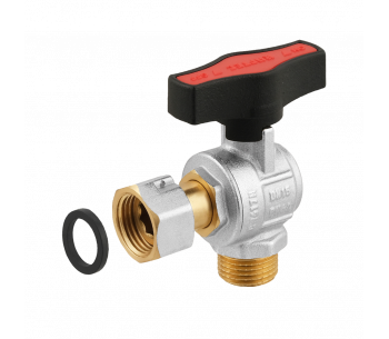 Angle ball valve with detachable connection RAFTEC GOLD GRGA1-2
