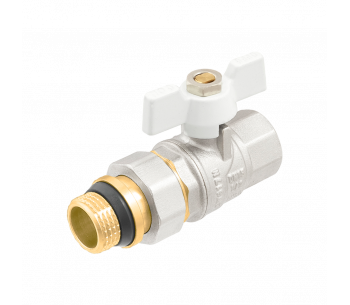 Straight ball valve with RAFTEC dismountable connection and anti-leakage WRB1-3