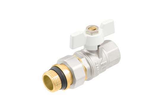 Straight ball valve with RAFTEC dismountable connection and anti-leakage WRB1-3