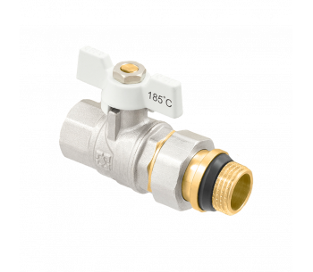 Straight ball valve with RAFTEC dismountable connection and anti-leakage WRB1-3
