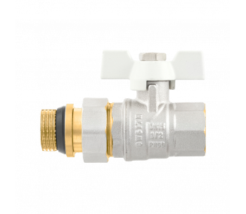 Straight ball valve with RAFTEC dismountable connection and anti-leakage WRB1-3