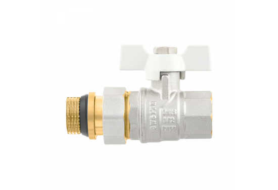 Straight ball valve with RAFTEC dismountable connection and anti-leakage WRB1-3