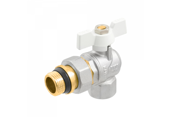 Кран шаровой угловой с разборным соединением и антипротечкой RAFTEC WRBS1-3 Кран шаровой угловой с разборным соединением и антипротечкой RAFTEC WRBS1-3