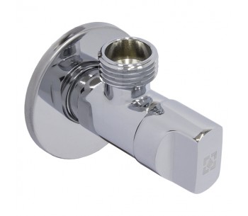 Rohový ventil pro připojení domácích spotřebičů RAFTEC SILVER
